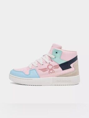 Creative Recreation Kids High-Top Sneakers in Pink, Light Blue, Mint, Navy